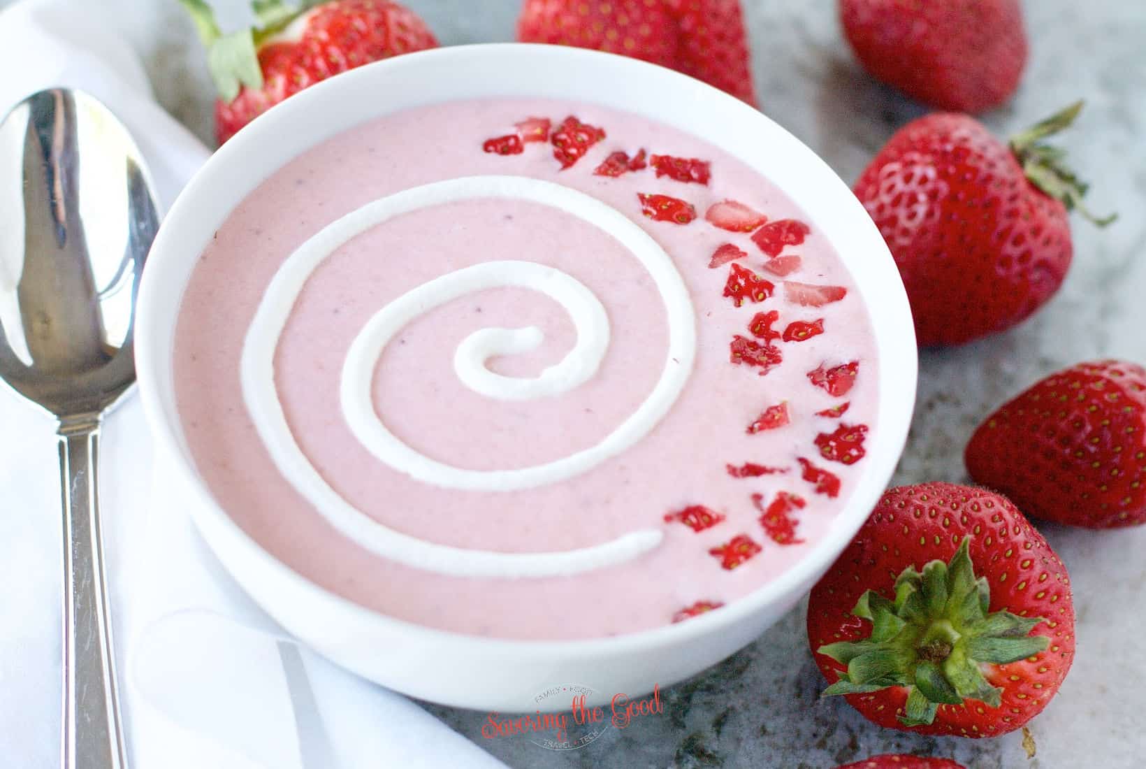 Minute Chilled Strawberry Soup: Your Easy Summer Refresher